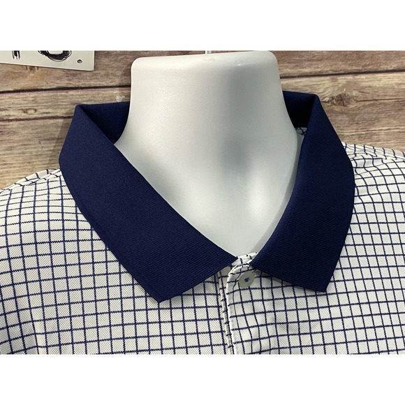 NWT IZOD Golf XXL Mens Polo Shirt White SwingFlex Stretch UPF15 Short Sleeve - Picture 5 of 11